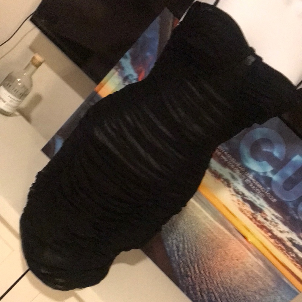 Beautiful XS black sheet dress by House of London